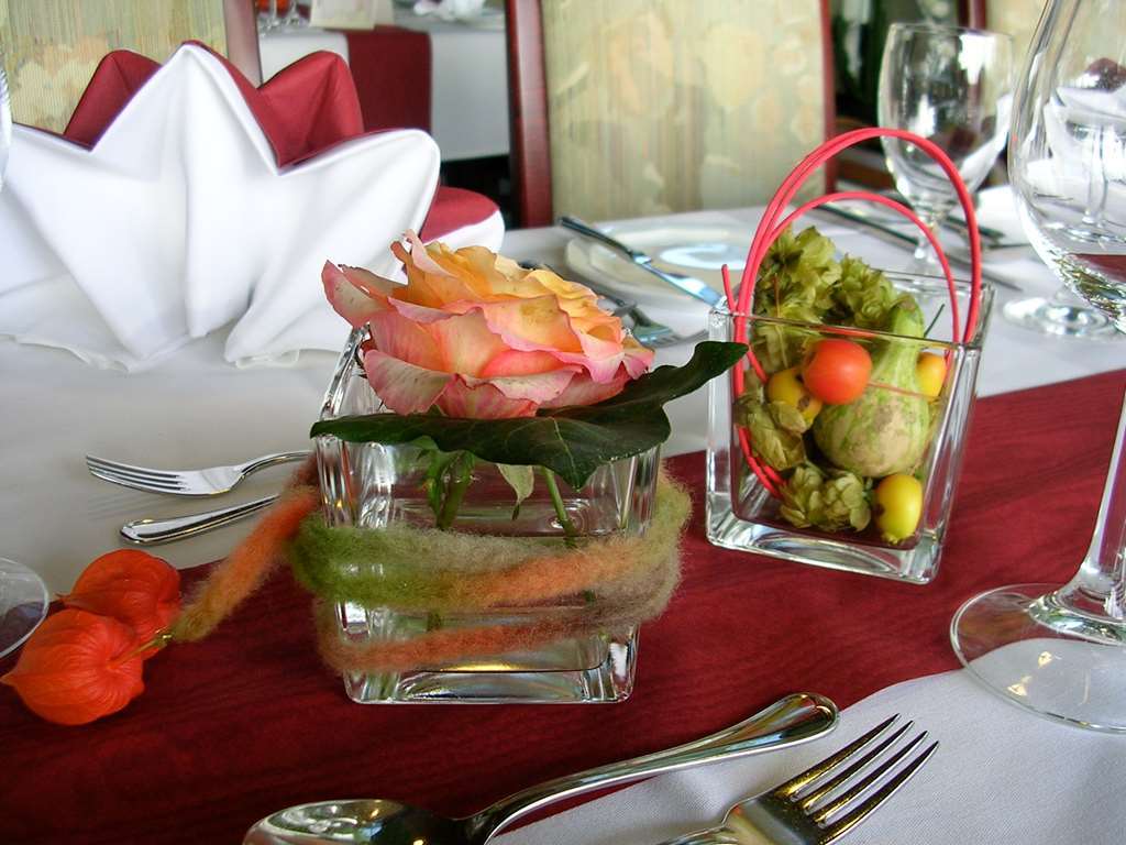 Akzent Hotel Loewen Langenargen Restoran gambar